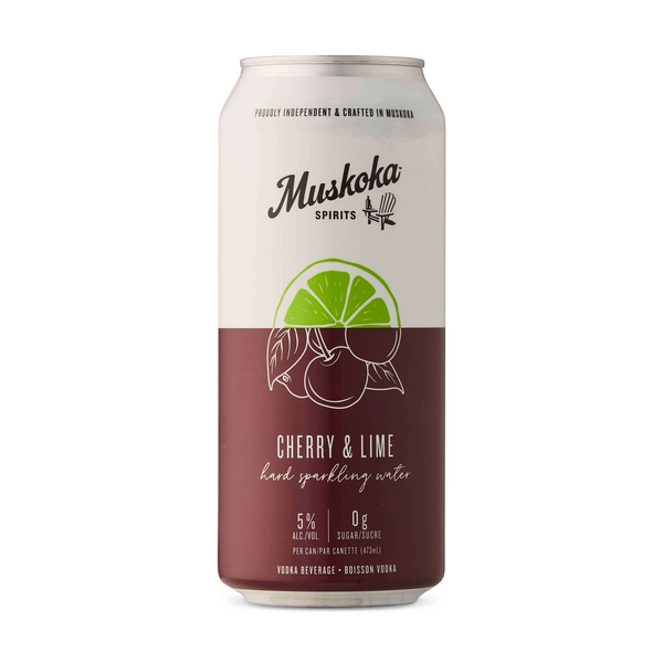 Muskoka Spirits HSW Cherry Lime 473ml