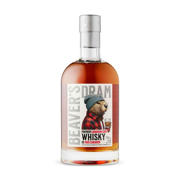 Beaver\'s Dram Premium Northern Corn Whisky