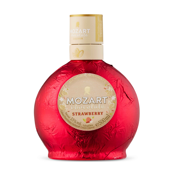 Mozart Strawberry White Chocolate Liquor