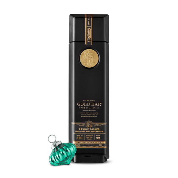 Gold Bar Black Double Cask Bourbon Whiskey