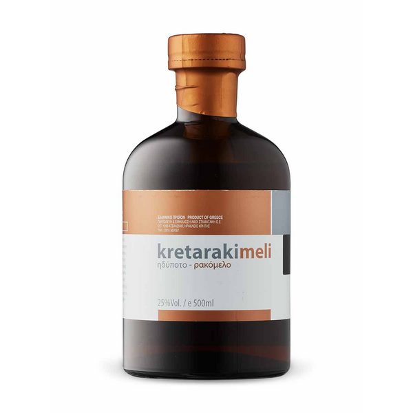 Kreta Raki Rakomelo Meli