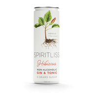 H2 Craft Spiritliss Hibiscus Non-alcoholic Gin & Tonic