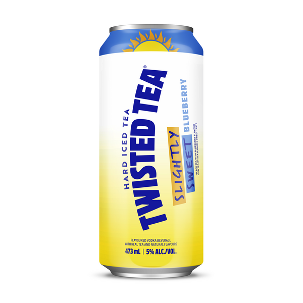Twisted Tea Slightly Sweet Blueberry