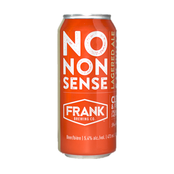 No Nonsense Lagered Ale