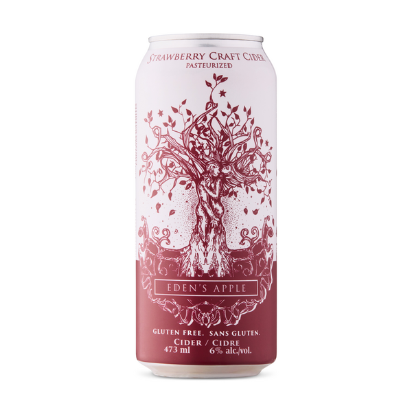 Eden\'s Apple Strawberry Craft Cider
