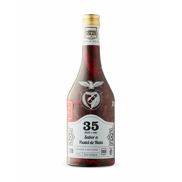 Licor 35 Creme De Pastel De Nata Edicao SL Benfica