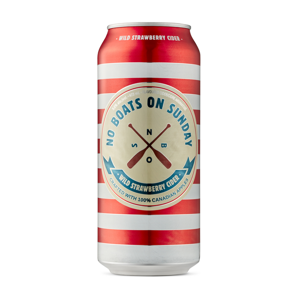No Boats On Sunday Wild Strawberry Cider
