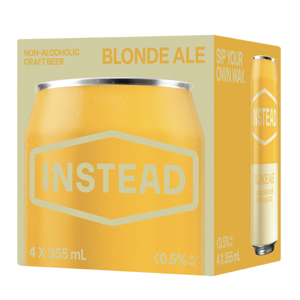 Instead Blonde Non Alcoholic Beer