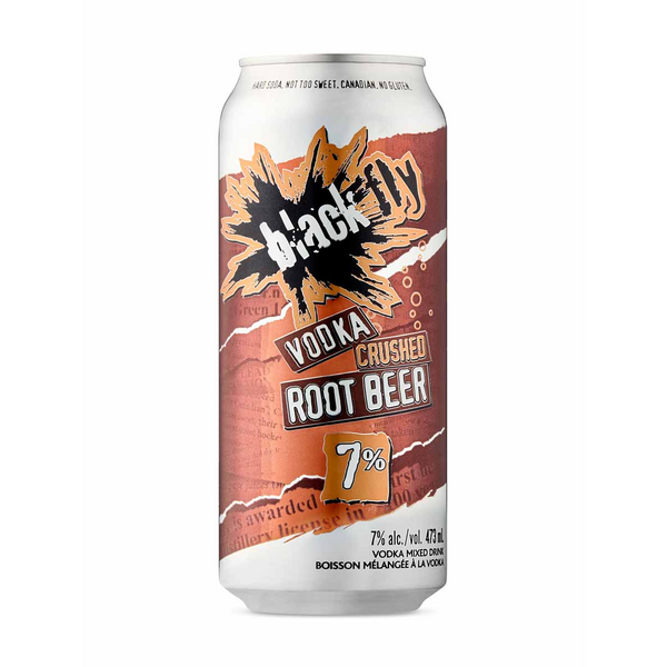 Black Fly Vodka Crushed Root Beer