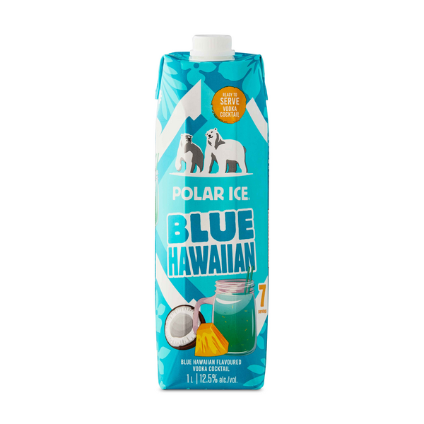 Polar Ice Blue Hawaiian