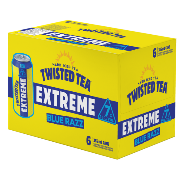 Twisted Tea Extreme Blue Razz