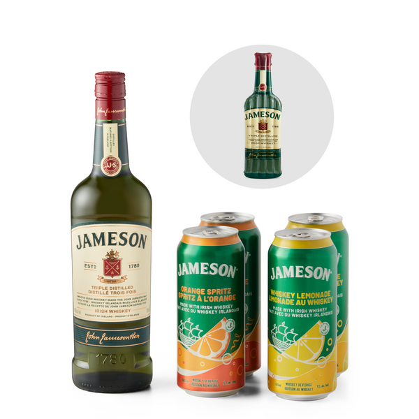 Jameson Irish Whiskey assortment + FREE floatie