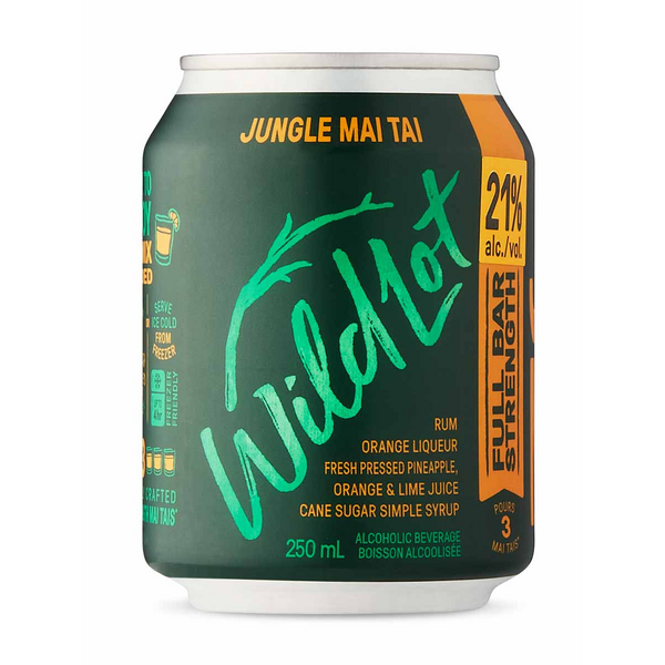 Wild Lot Jungle Mai Tai (20% Abv, Pours 3)