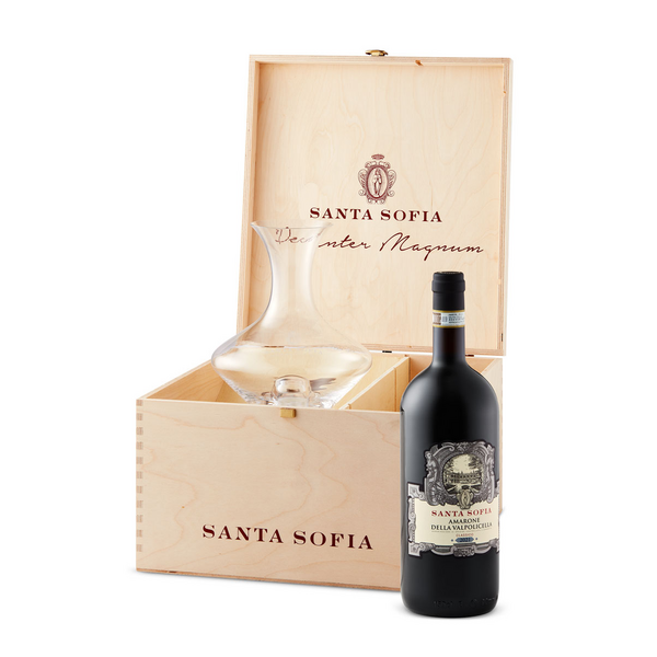 Santa Sofia Amarone & Decanter Gift Set NV