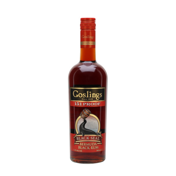 Gosling\'s Black Seal Rum 151 Proof