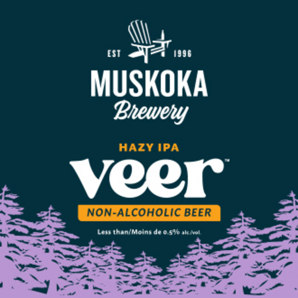 Muskoka Veer Hazy Ipa Non-Alcholic Beer