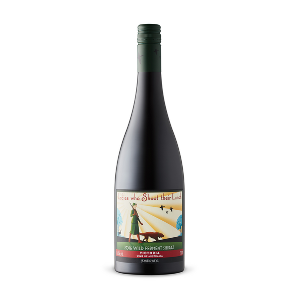Ladies Who Shoot Their Lunch Wild Ferment Shiraz 2016