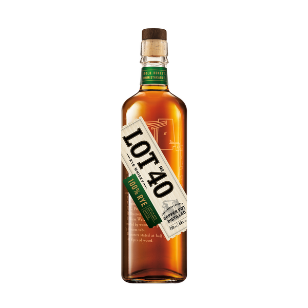 Lot No. 40 Single Copper Pot Still Canadian Whisky