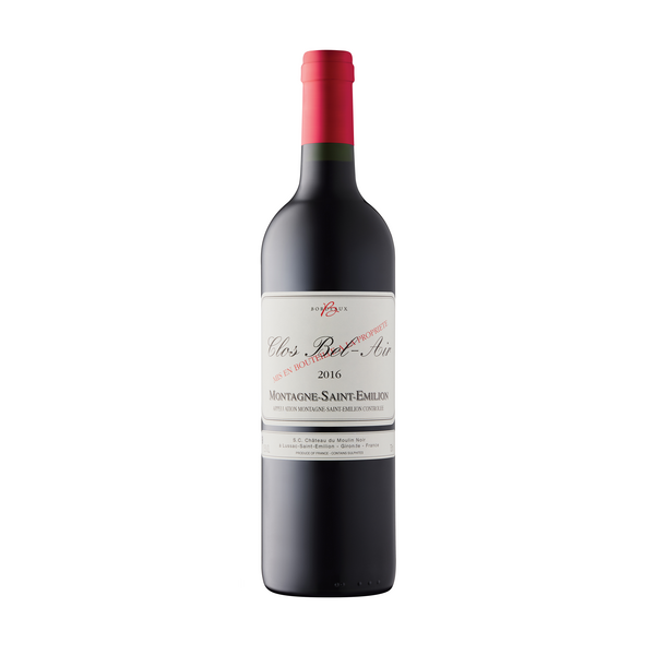 Clos Bel-Air Montagne-Saint-Émilion 2016