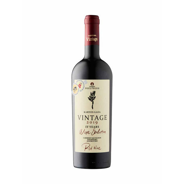 Karyos Gaea Vintage Four Year Aged Red Organic 2019