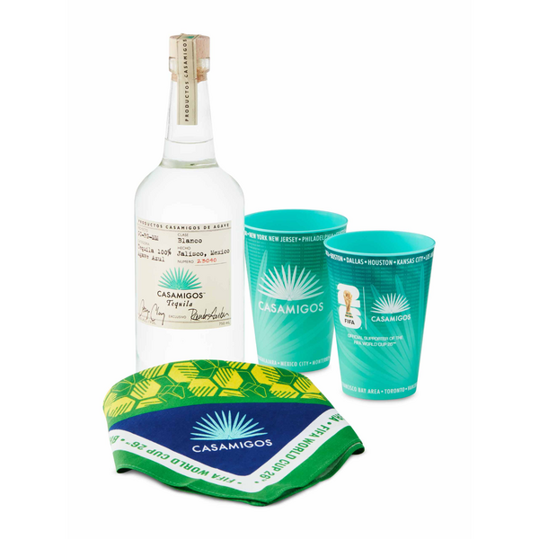 Casamigos Tequila Blanco + FREE glasses and bandana (FIFA kit)