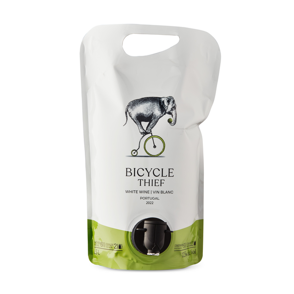Bicycle Thief Pouch Portugal White
