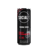 SoCIAL LITE Field Strawberry