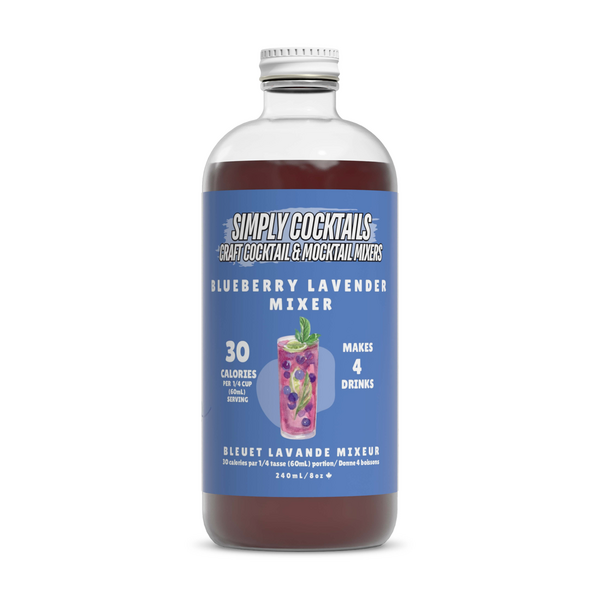 Simply Cocktails Blueberry Lavender Mixer