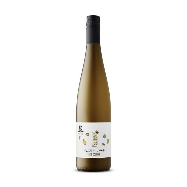 Izumi Yuzu-Lime Sake Collins