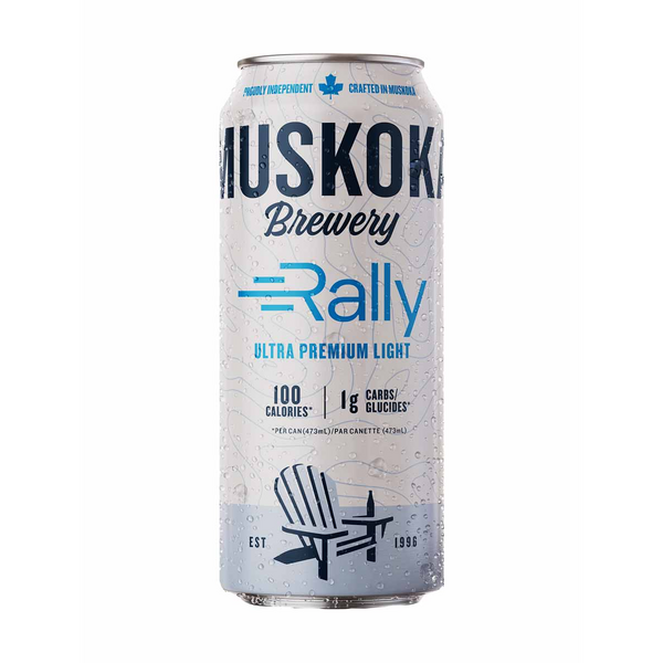 Muskoka Brewery Rally Ultra Light Lager