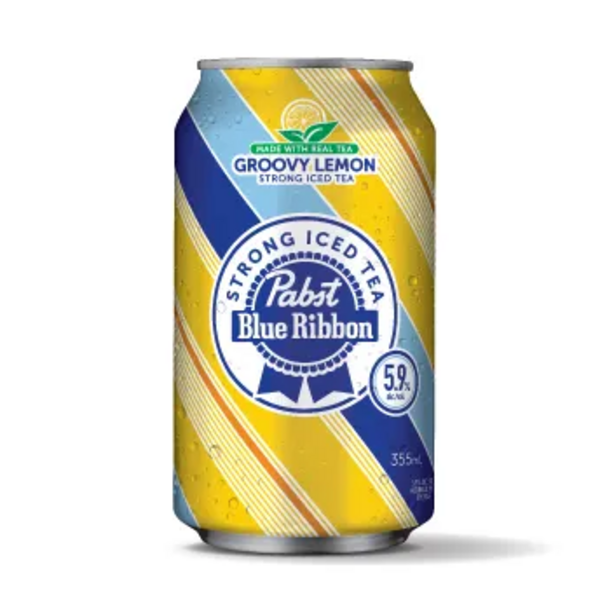 Pabst Groovy Lemon Strong Iced Tea (Malt)