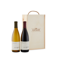 La Crema Sonoma Red and White Gift Set in Vintages Wooden Box