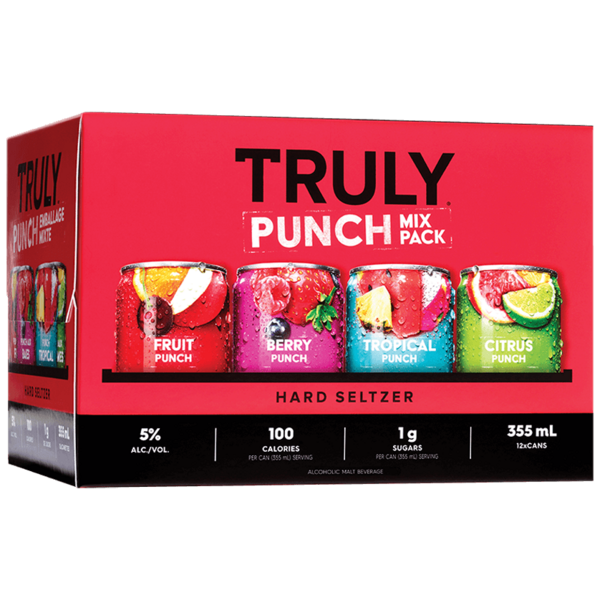 Truly Hard Seltzer Punch Variety Pack
