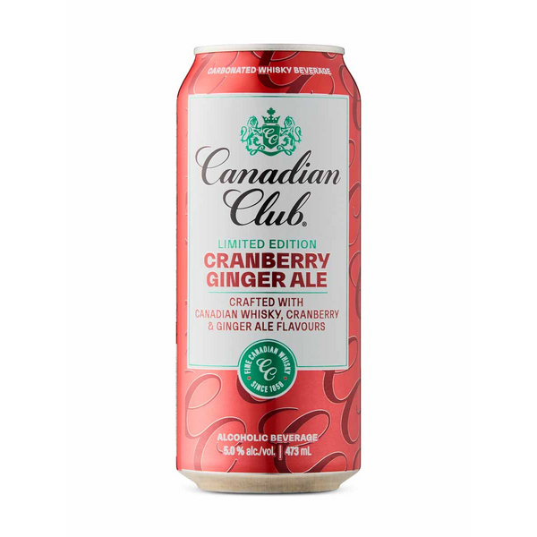 Canadian Club Cranberry Ginger Ale