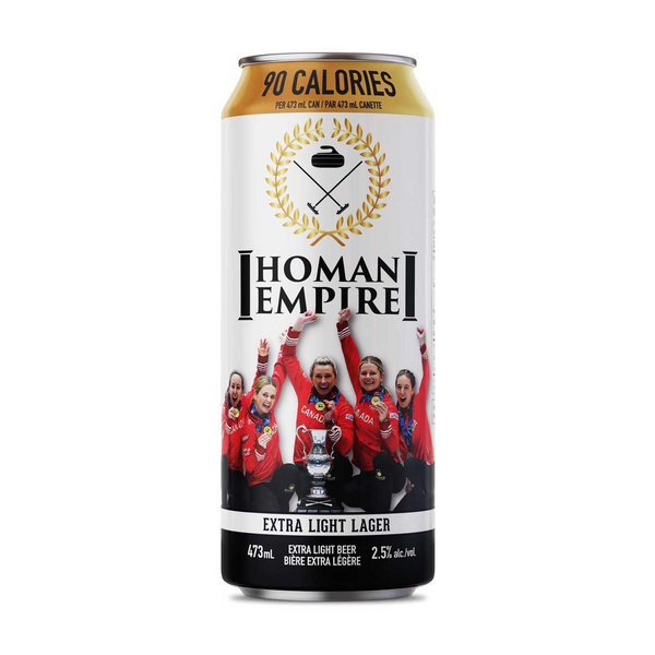 Lake Of Bays Extra Light Lager X Team Homan