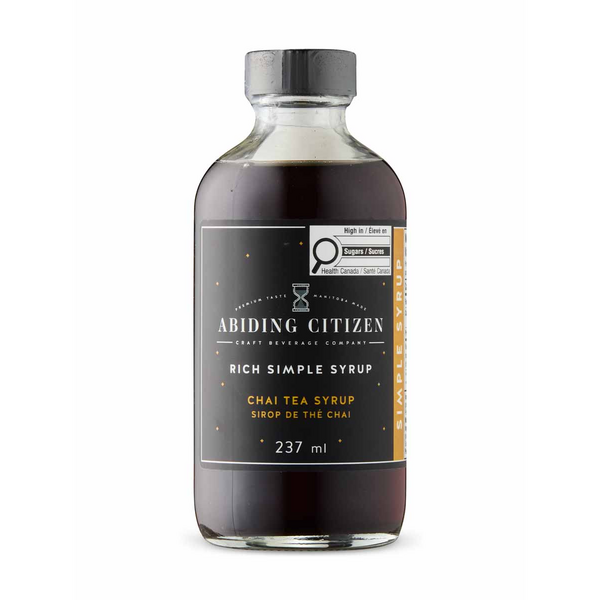 Abiding Citizen Rich Simple Syrup Chai Tea