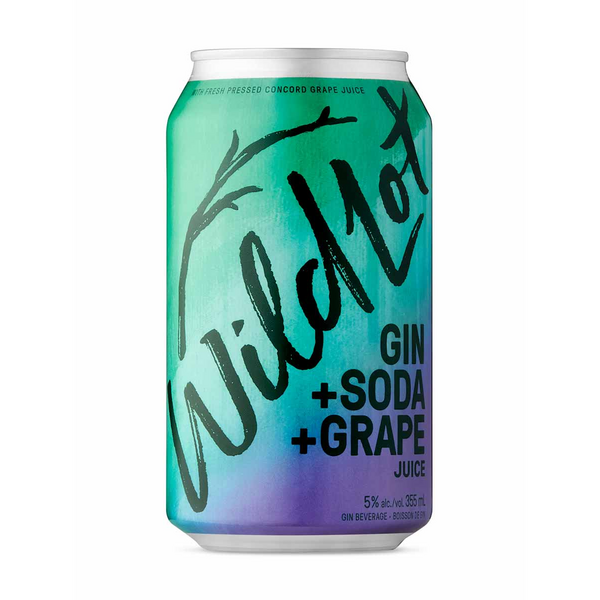 Wild Lot Gin & Soda Concord Grape Juice