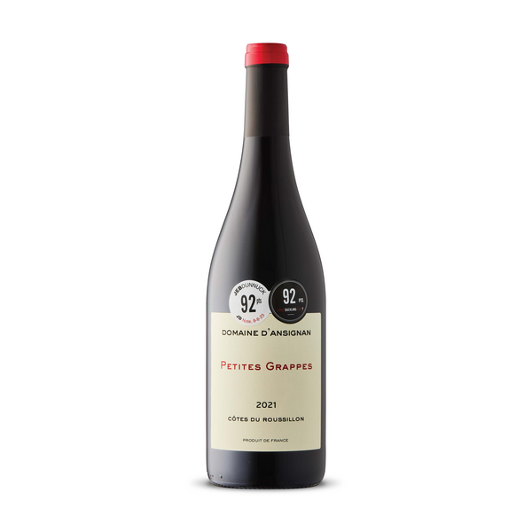Petites Grappes Cotes Du Rousillon D\'Ansignan 2022