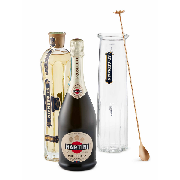 St-Germain & Martini Prosecco + FREE Glass carafe and bar spoon