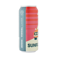 Collective Arts Audio Visual Lager