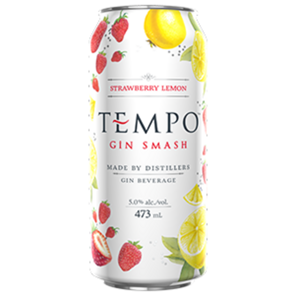 Tempo Gin Smash Strawberry Lemon