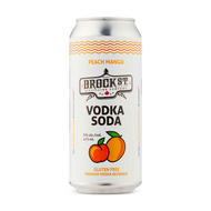 Brock Street Peach Mango Vodka Soda