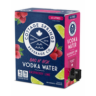 Cottage Springs Raspberry Lime Vodka Water Box