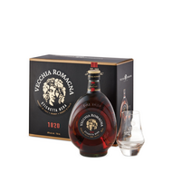 Vecchia Romagna Nera Breton Gift Pack with Glass