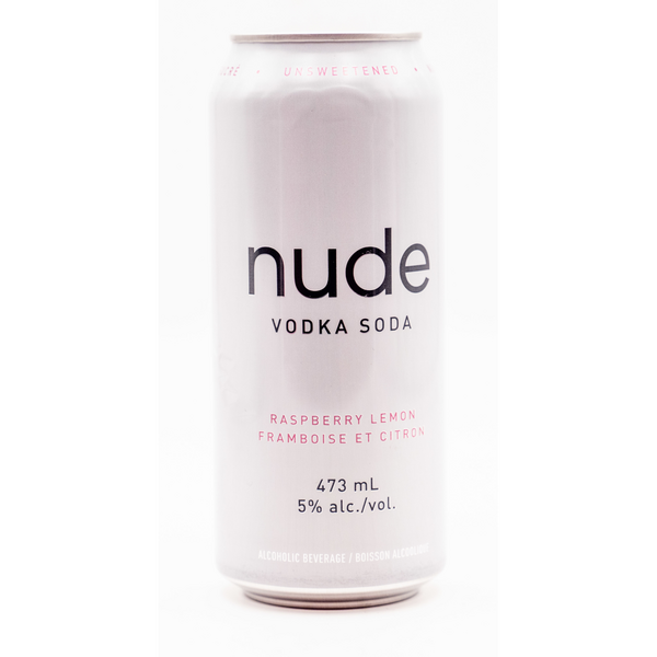 Nude Vodka Soda Raspberry Lemon