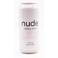 Nude Vodka Soda Raspberry Lemon