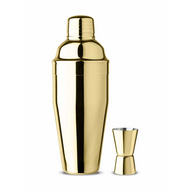 Gold Shaker And Jigger