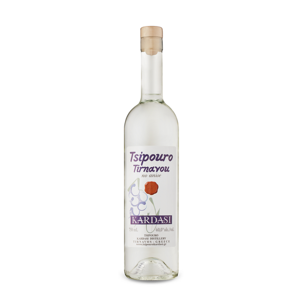 Kardasi Tsipouro Tirnavou Without Anise