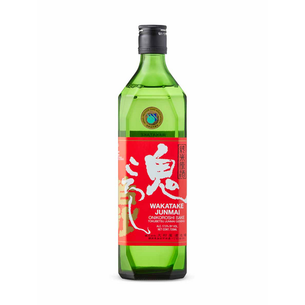 Wakatake Demon Slayer Onikoroshi Junmai Genshu Sake
