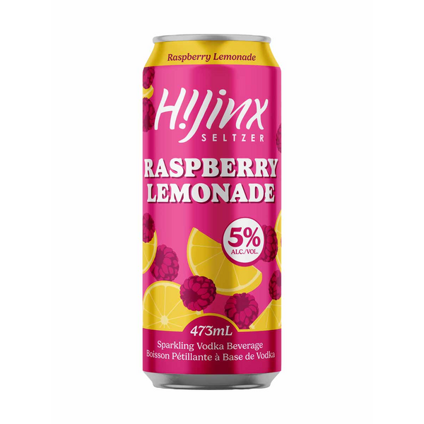 Hijinx Hard Seltzer Raspberry Lemonade